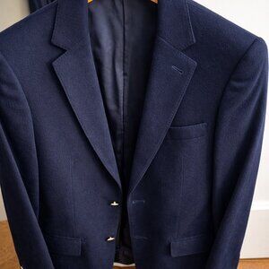 Club Monaco Grant Fit 100% Cashmere Blazer | Loro Piana Fabric | Made in Italy